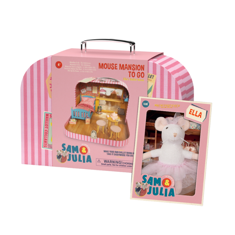 Pack: Chambre de Ballet To Go & Peluche Ella