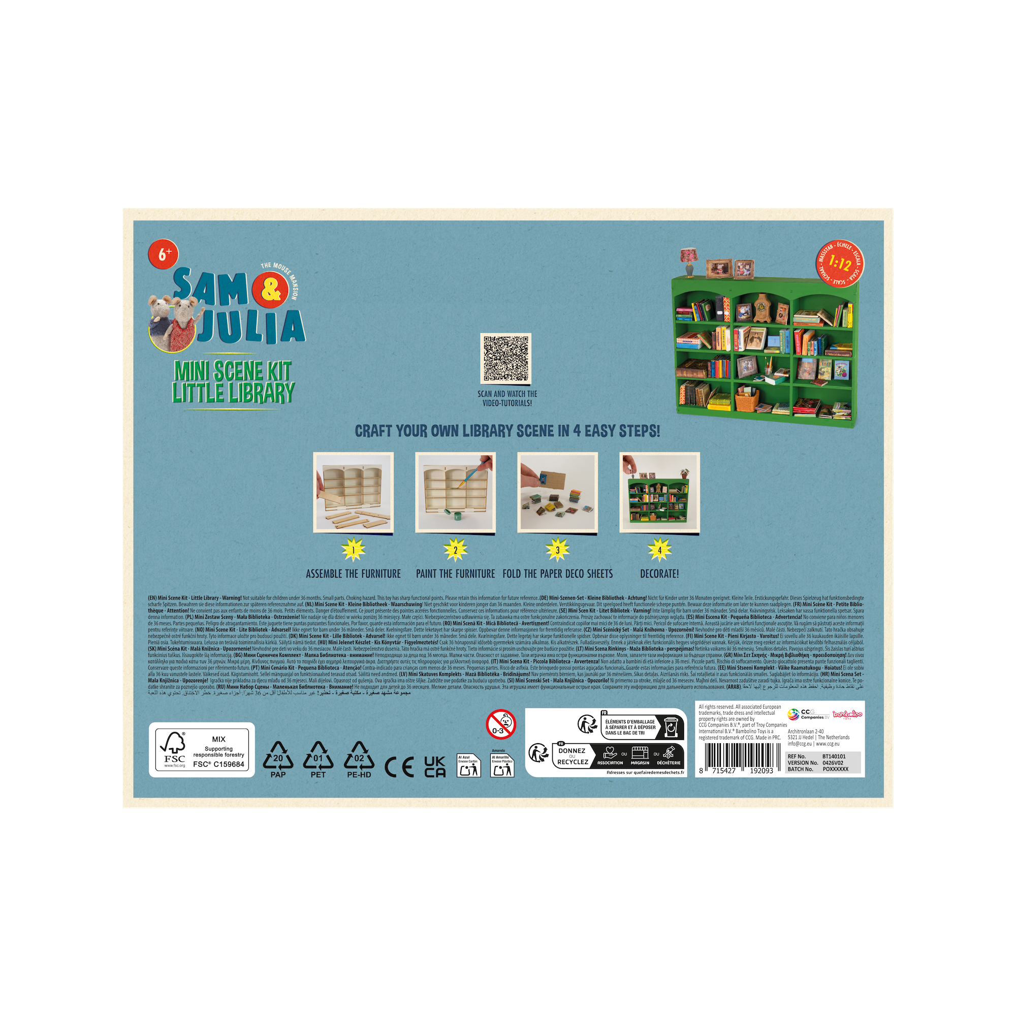 Mini Scene Kit - Mini Library