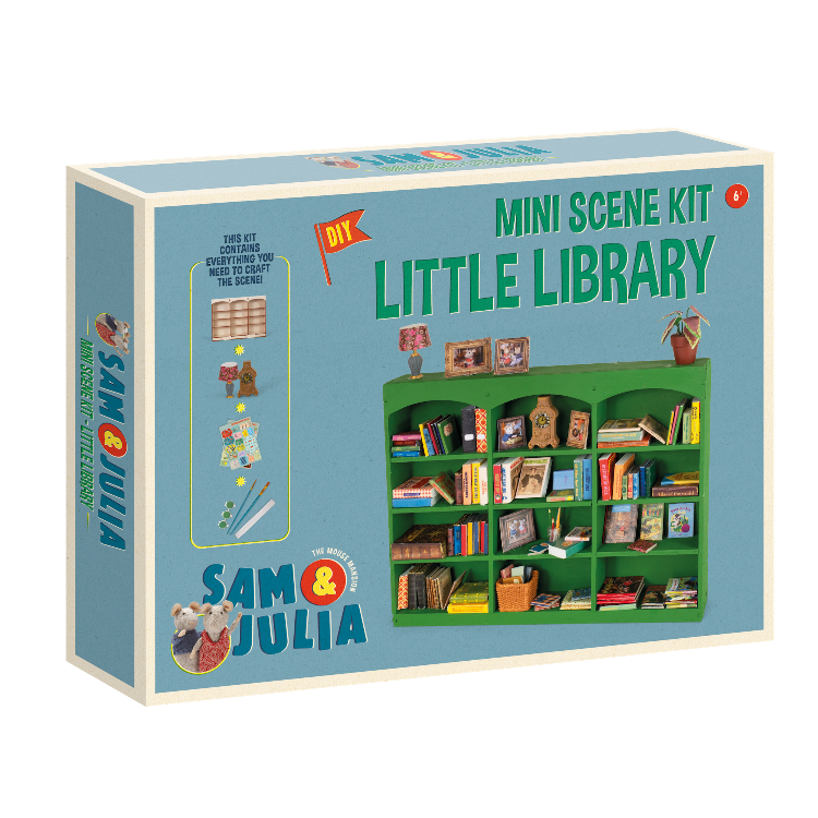 Mini-Szenen-Set – Kleine Bibliothek