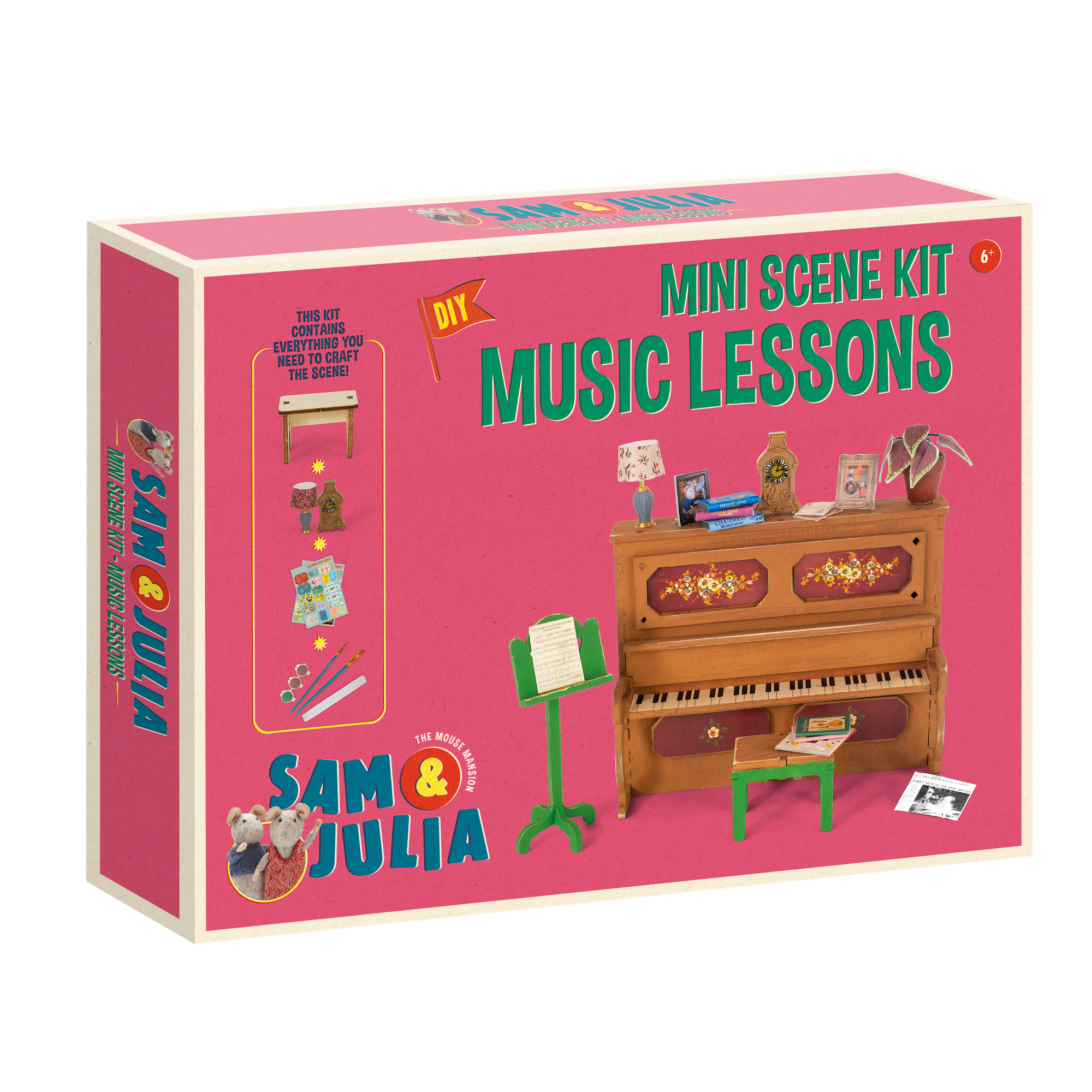 Mini Scene Kit - Music Lesson
