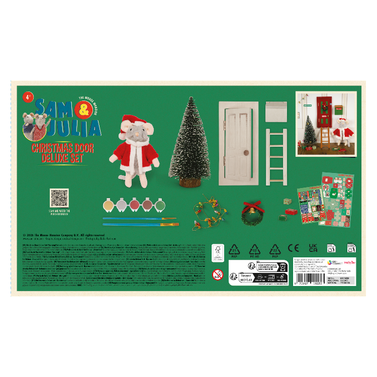 Kerstdeurtje Deluxe Set