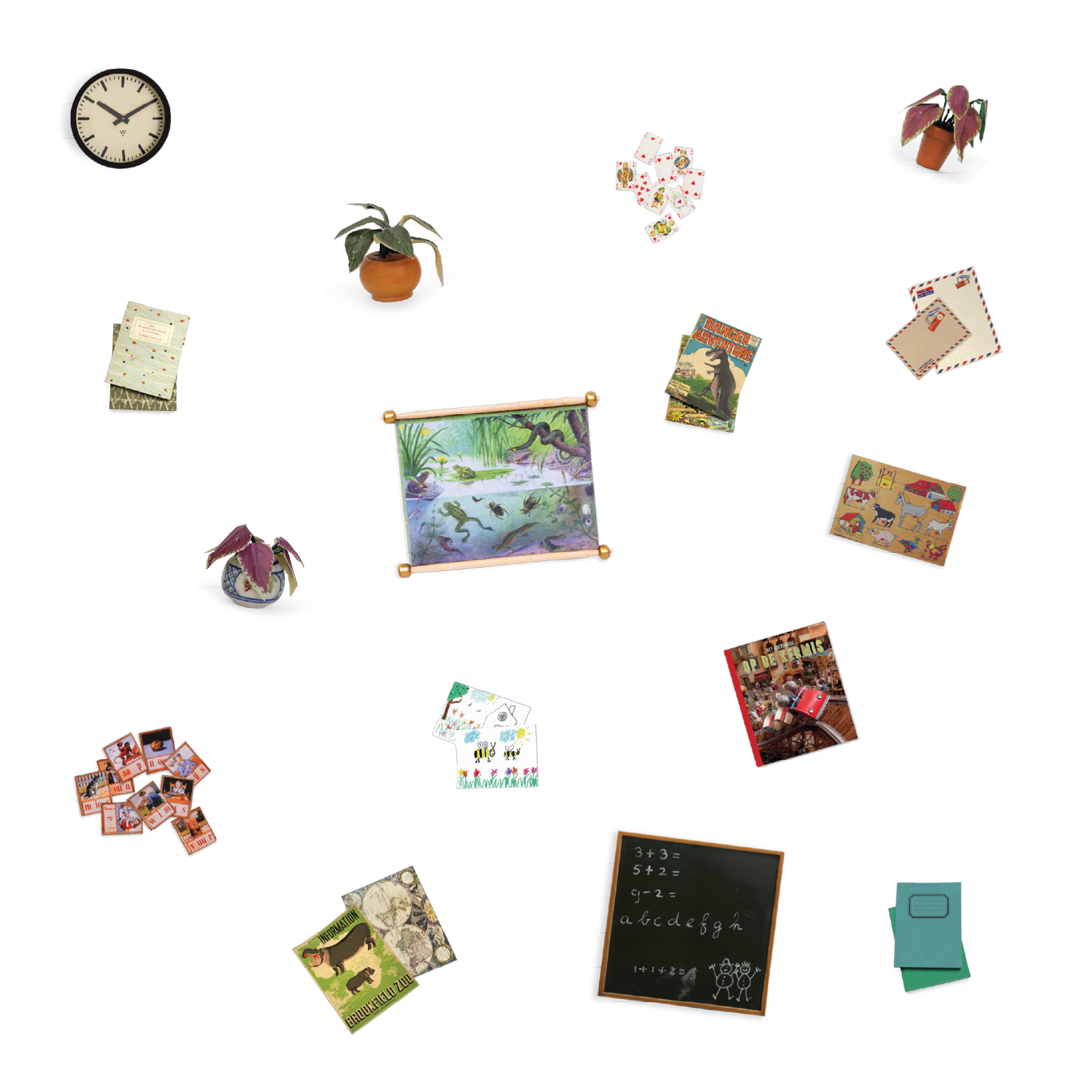 Bastelset - Klassenzimmer