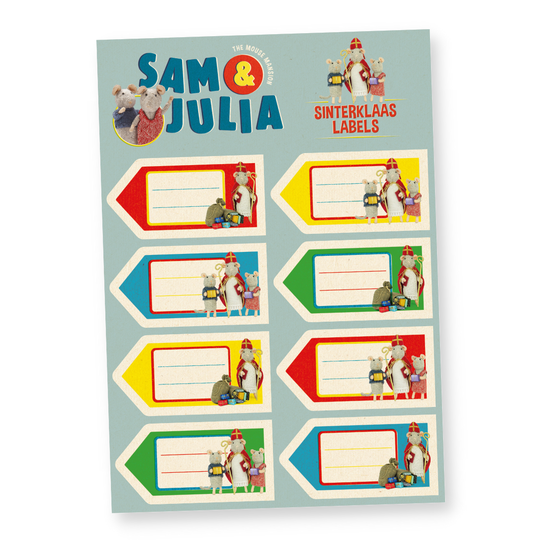 Sinterklaas Kadolabels