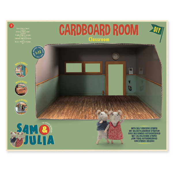 Miniature Cardboard Room