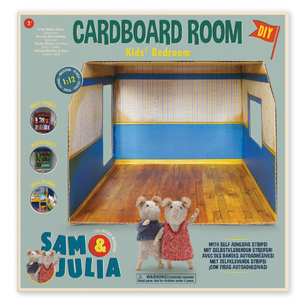 Miniature Cardboard Room