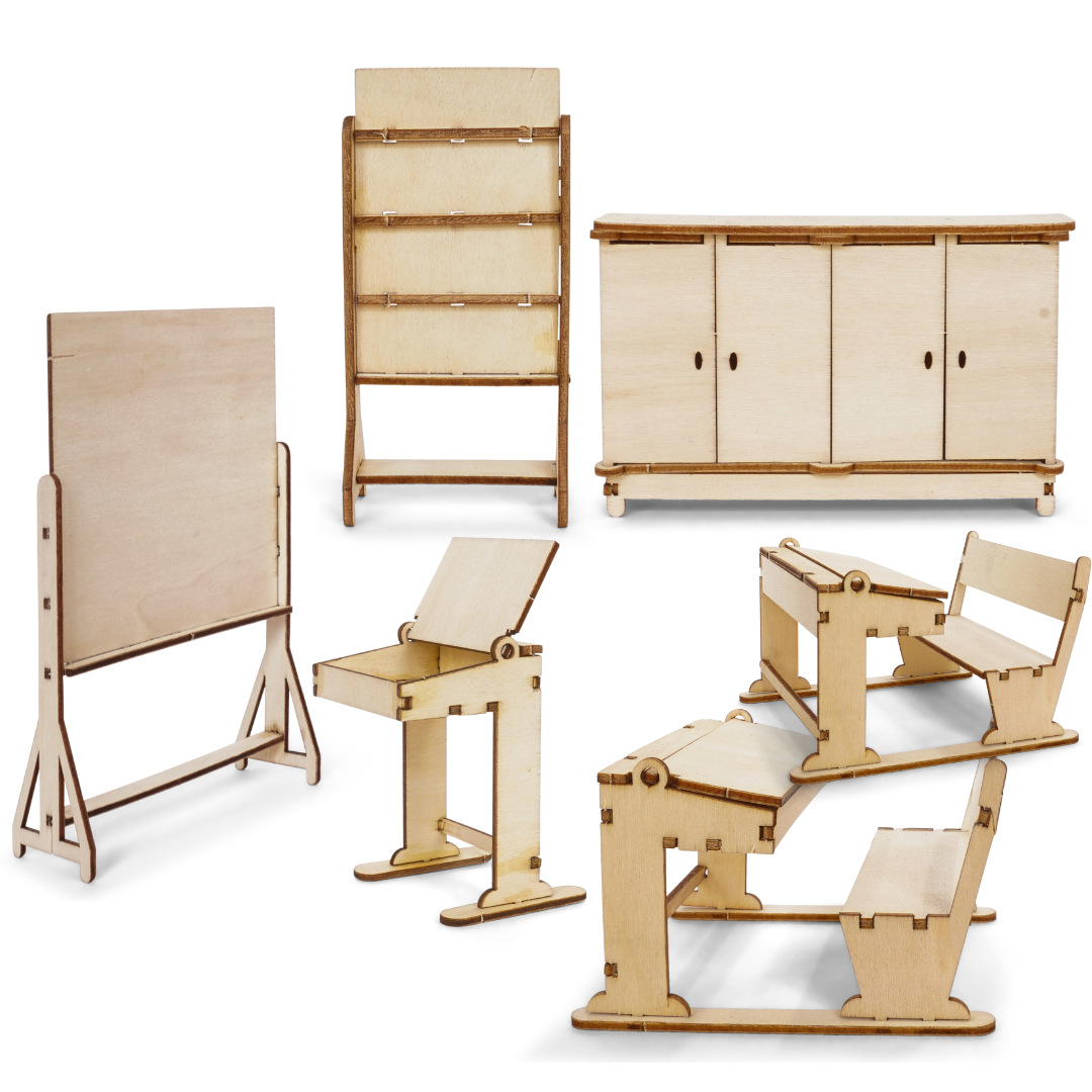 Bastelset - Klassenzimmer