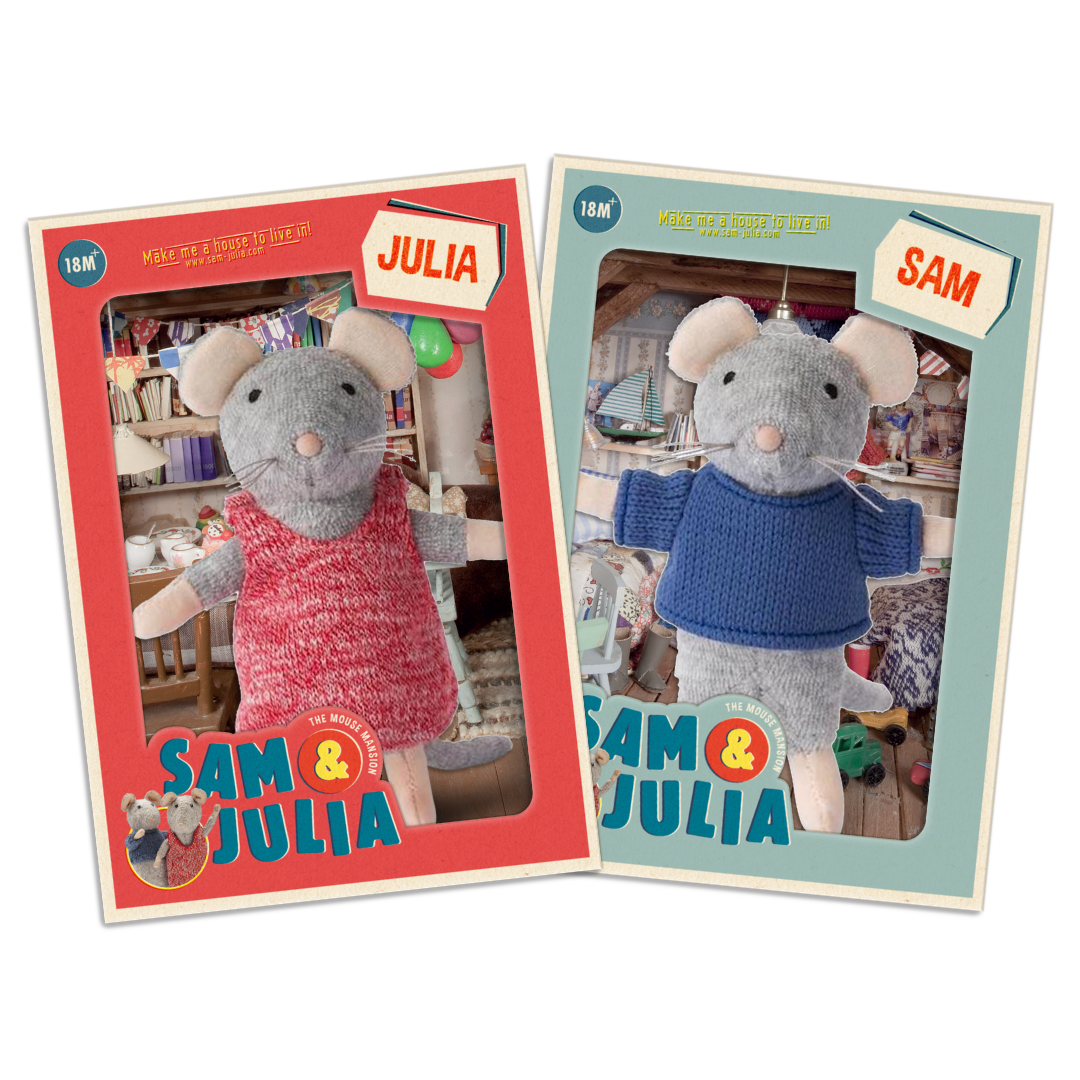 Pack: Peluches Sam & Julia