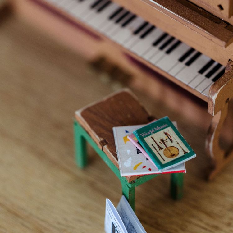 Mini Scene Kit - Music Lesson