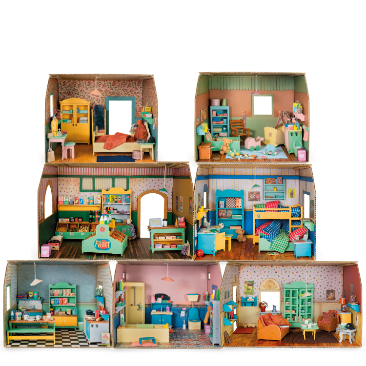 The Mouse Mansion Complete Set (7 rooms)