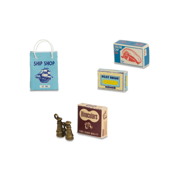 Set To Go – Cabine & Peluche Grand-père Marin