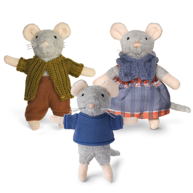 Pack: Peluches Sam, Maman & Papa