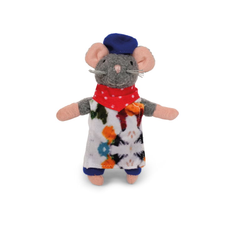 Knuffelmuisje de Kunstenaar