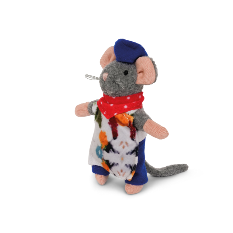 Knuffelmuisje de Kunstenaar