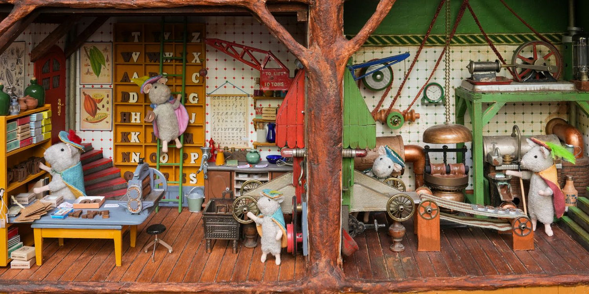 Het Muizenhuis - Sam And Julia - Mini Museum Sam & Julia - Het Muizenhuis | Boeken | Speelgoed | Knuffels | Knutselen