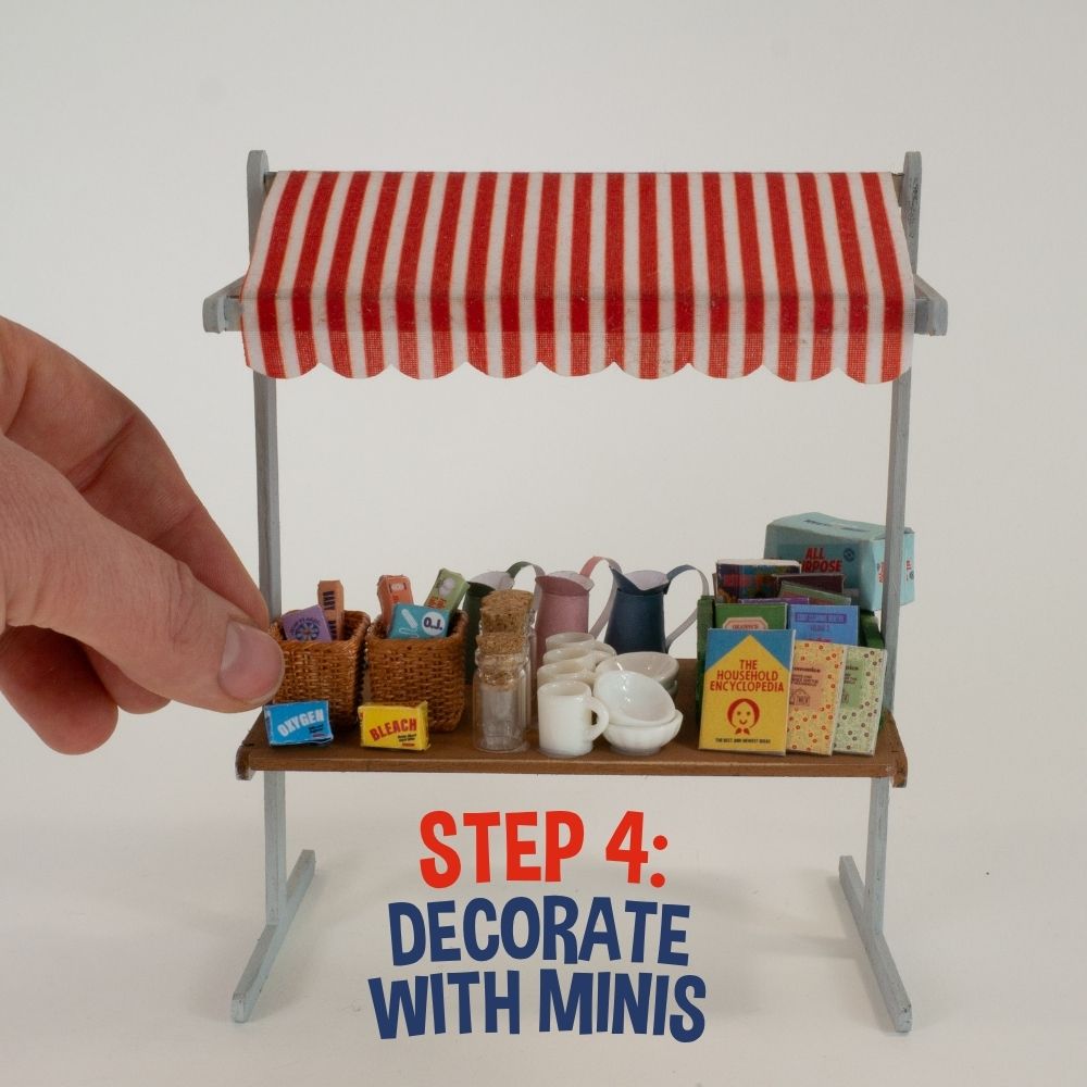 Mini Scene Kit - Market Stall