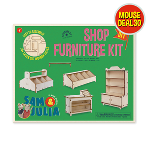 Baukastenset - Kaufladenmöbel