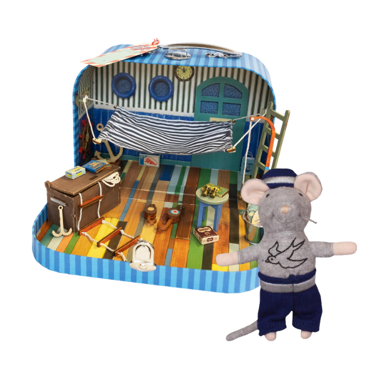 Cabin To Go + Grandpa Sailor Plush Bundle