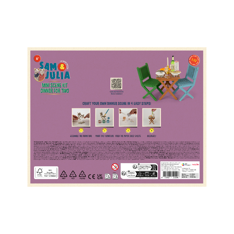 Mini Scene Kit - Dinner for Two