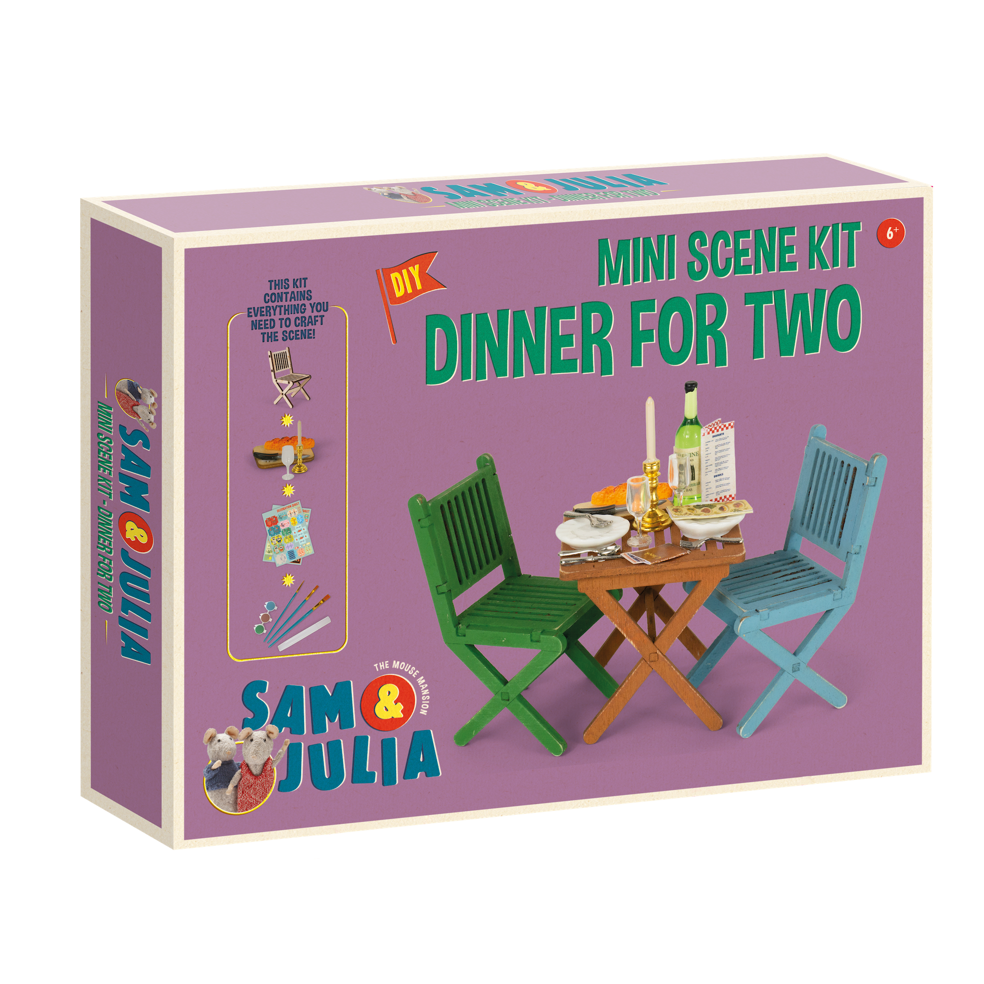 Mini Scene Kit - Dinner for Two