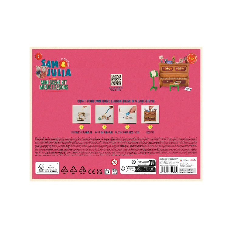 Mini Scene Kit - Music Lesson