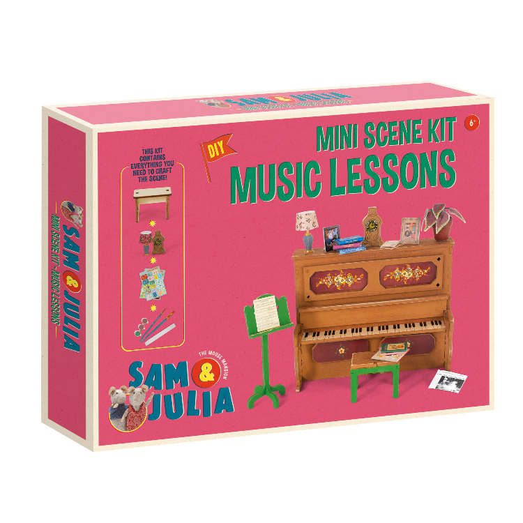 Mini Scene Kit - Music Lesson
