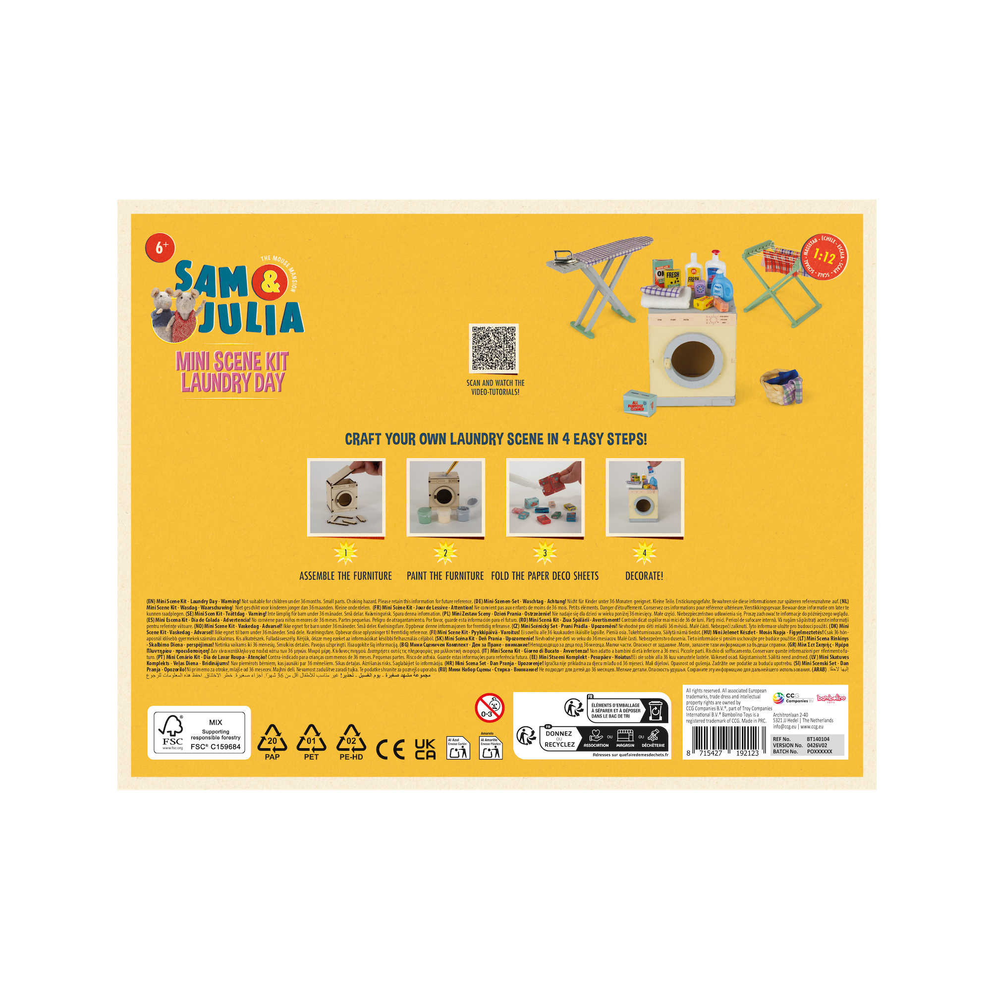 Mini Scene Kit - Laundry Day