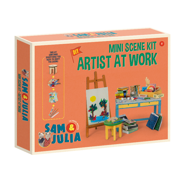 Mini Scene Kit – Artist at Work