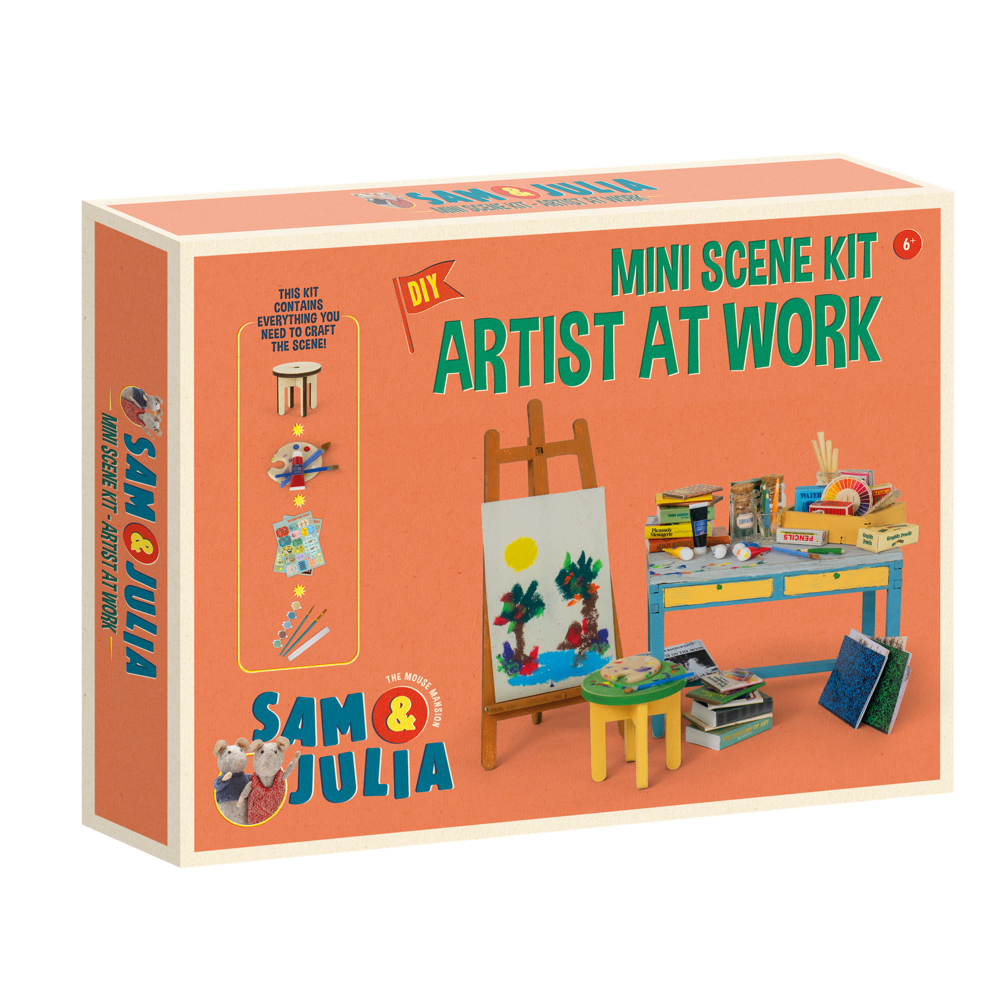 Mini Scene Kit – Artist at Work