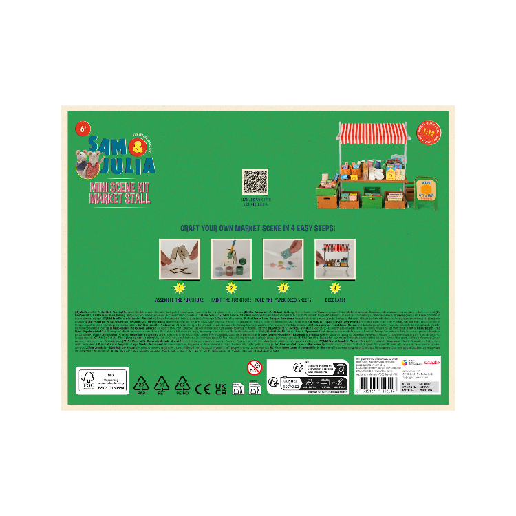 Mini Scene Kit - Market Stall