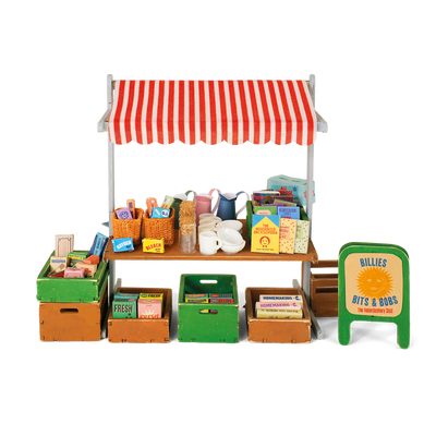 Mini-Szenen-Set – Marktstand