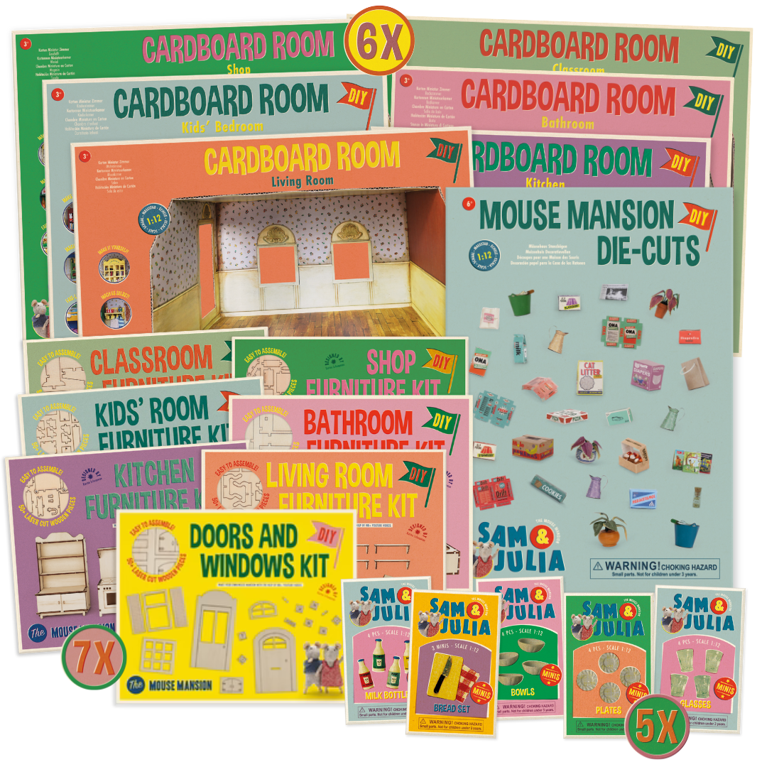 Make Your Own Mouse Mansion Craft Set Deluxe