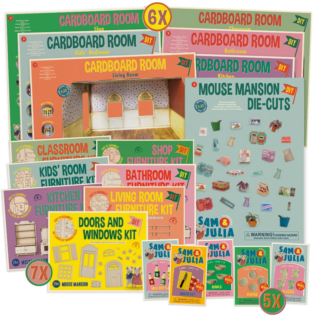 Kit de Luxe pour Créer ta Propre Maison des Souris