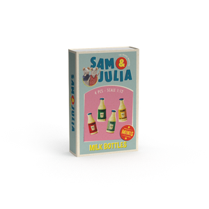 Mini's - Melkflessen (4 st)