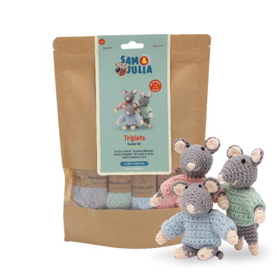 Crochet Kit – The Triplets