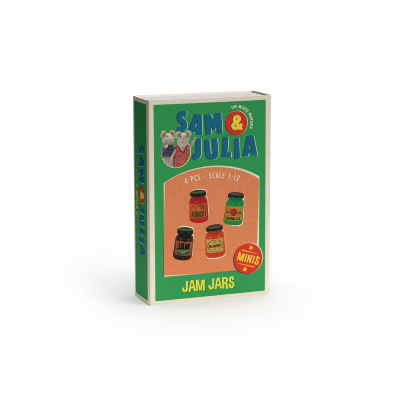 Minis - Jam Jars (4 pcs)