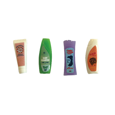 Mini's - Bouteilles de Shampoing (4 pcs)