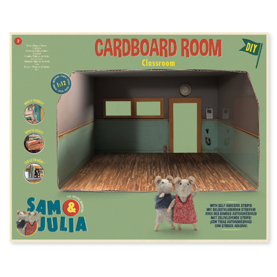Chambre en Carton - Salle de Classe