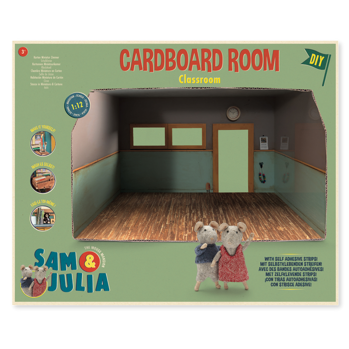 Chambre en Carton - Salle de Classe