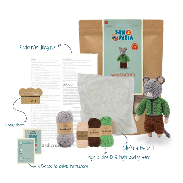 Crochet Kit – Sam's Father