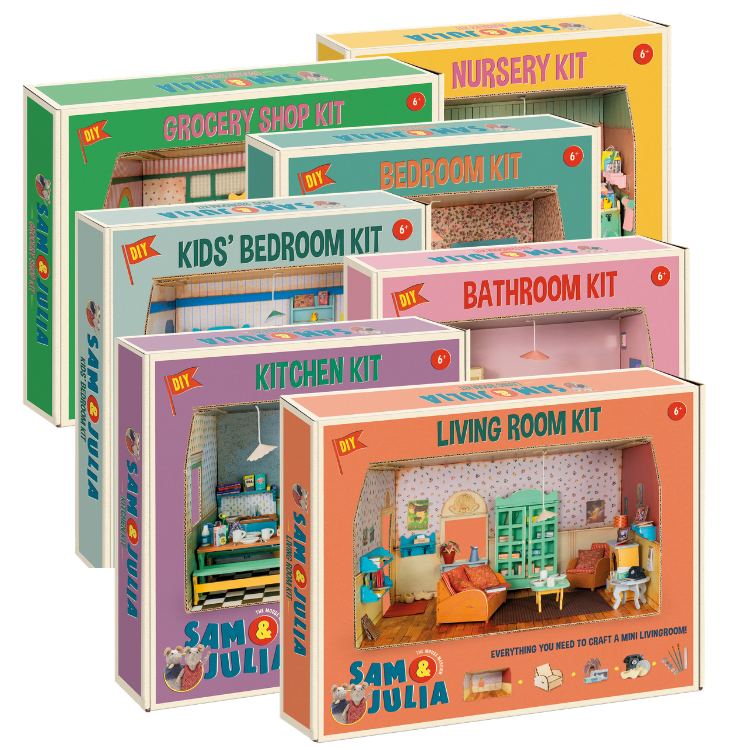 The Mouse Mansion Complete Set (7 rooms)