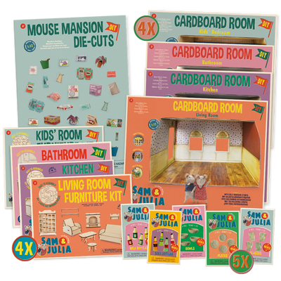 Pack Créatif – Crée une Maison des Souris Complète