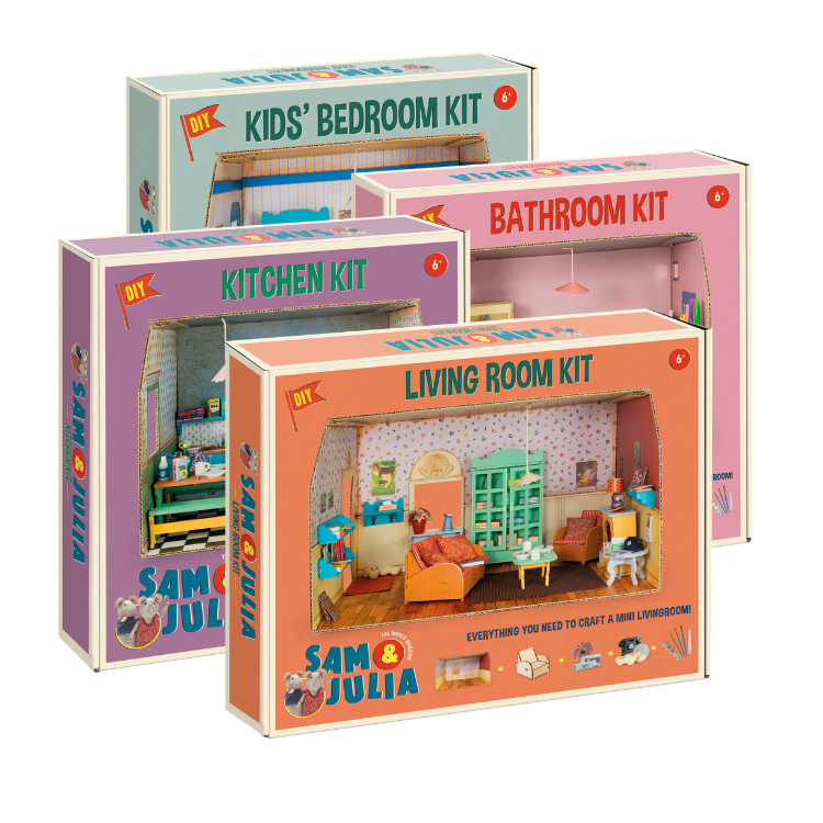 The Mouse Mansion Starter Set (4 rooms)