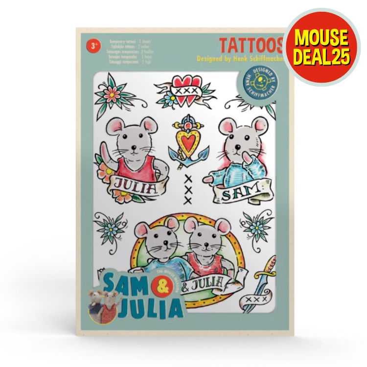 Temporary Tattoos X Henk Schiffmacher