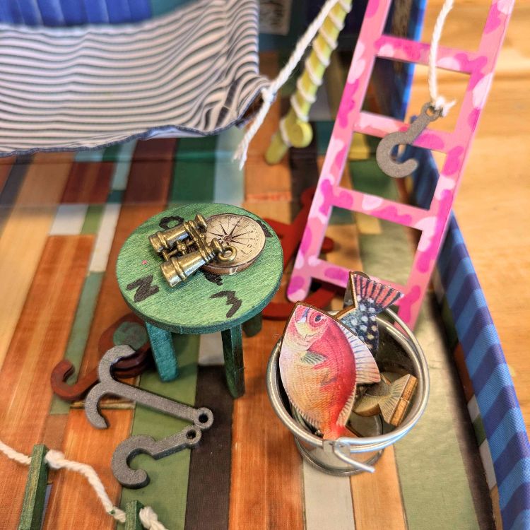 To Go Cabin & Plush Grandpa Sailor Bundle
