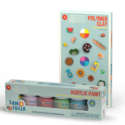 Arts & Crafts Set - Clay and Paint
