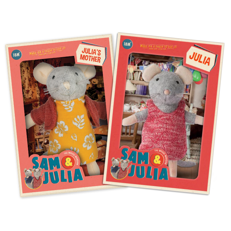 Plush bundle – Julia & her Mom