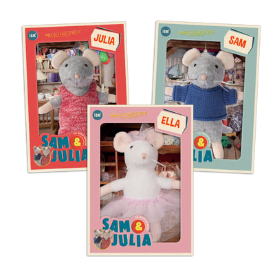 Plush Bundle – Sam, Julia & Ella
