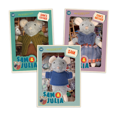 Set Peluches – Sam, Maman & Papa