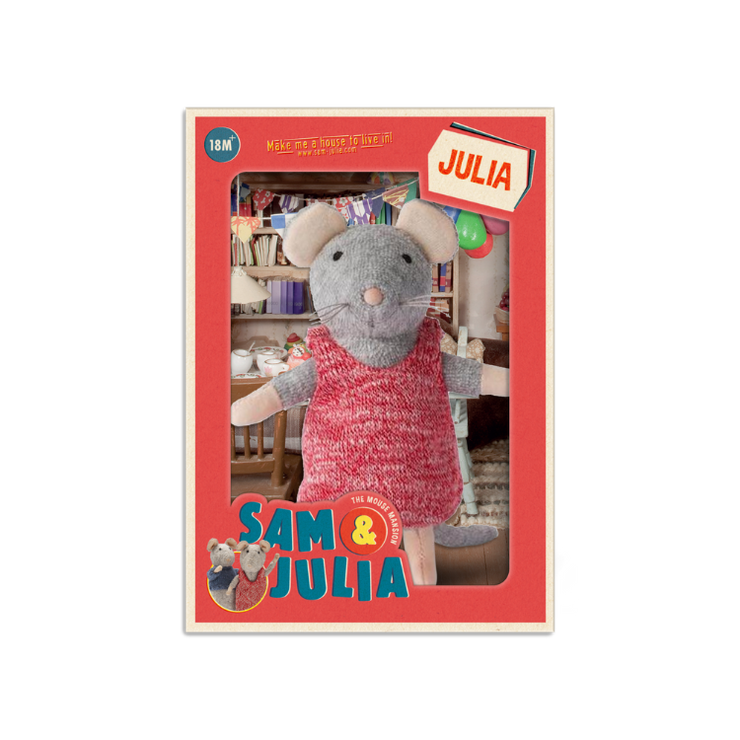 Knuffelmuisje Julia