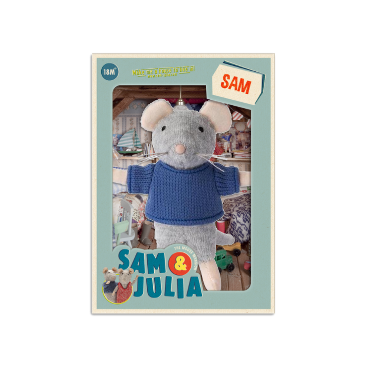 Knuffelmuisje Sam